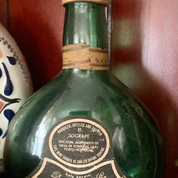 Mateus Rose Other Mateus Rose Empty Green Wine Bottle Produce Of